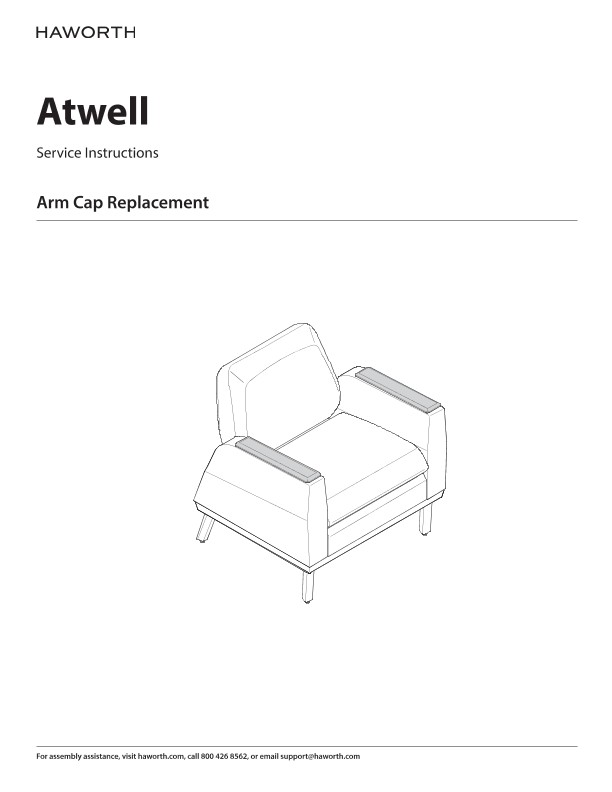 Atwell - Arm Cap Replacement - Installation