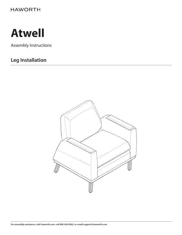 Atwell - Leg Replacement - Installation