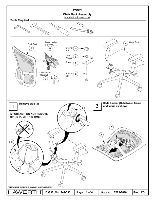 Haworth zody cheap chair parts diagram